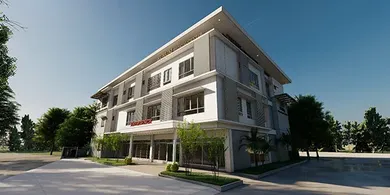 Hospital de estructura de acero de 3 plantas y 1480m² (Oceanía)