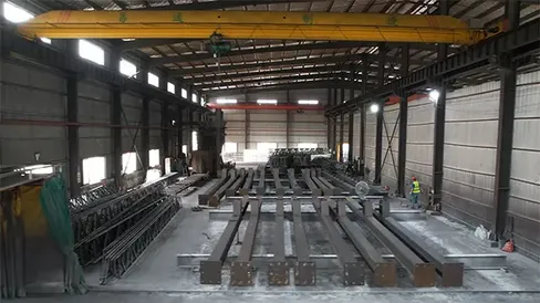 Taller de estructura de acero