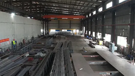 Taller de estructura de acero