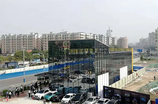Sala de exposición de estructuras de acero en Gaoming, Foshan  