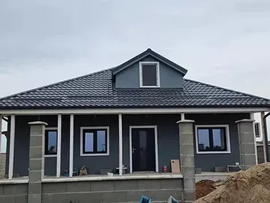 Casa prefabricada de acero ligero de 172m² (Rumania)