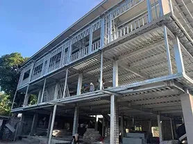 Edificios de acero de varios pisos