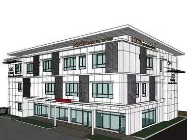 Hospital de estructura de acero de 3 plantas y 1480m² (Oceanía)