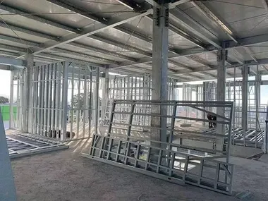 Hospital de estructura de acero de 3 plantas y 1480m² (Oceanía)