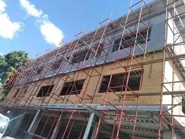 Hospital de estructura de acero de 3 plantas y 1480m² (Oceanía)