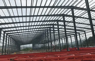 Fábrica de estructura de acero de 400 toneladas