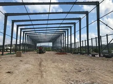 Fábrica de estructura de acero de 400 toneladas