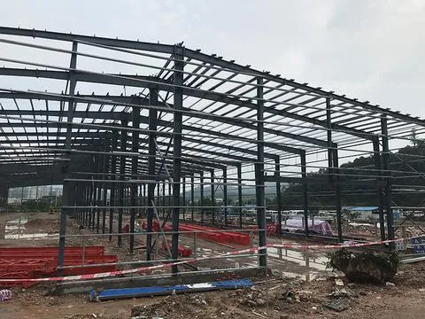 Fábrica de estructura de acero de 400 toneladas
