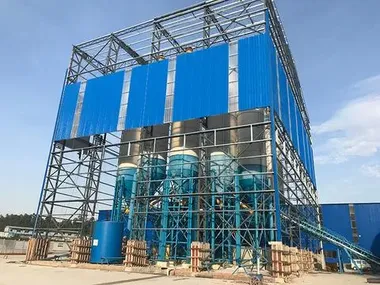 Fábrica de estructura de acero de 400 toneladas