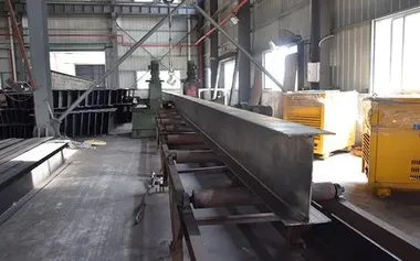 Enderezamiento de vigas H