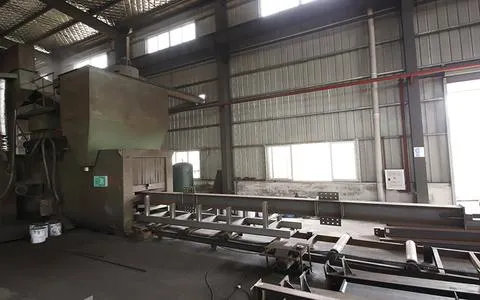 Granallado de acero H (estándar de superficie Sa 2.5)