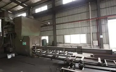 Granallado de acero H (estándar de superficie Sa 2.5)