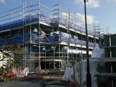 Villa australiana con estructura de acero