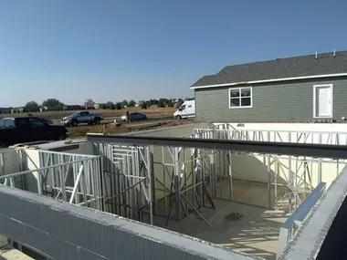 Villa con quilla de acero ligero en Estados Unidos (incluye sótano)