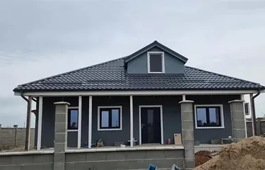 Casa prefabricada de acero ligero de 172m² (Rumania)