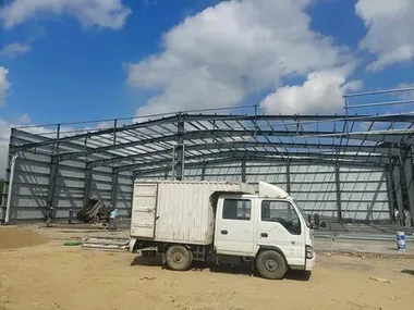 Hangar de estructura de acero de 1183m² (Guangzhou)