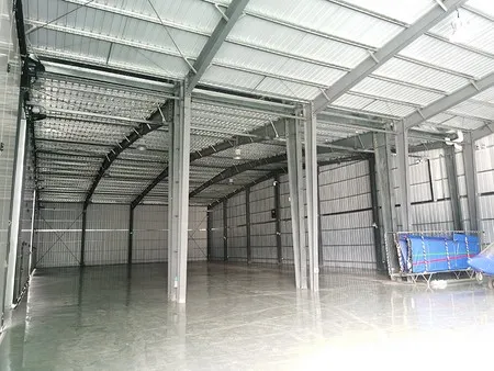 Hangar de estructura de acero de 1183m² (Guangzhou)