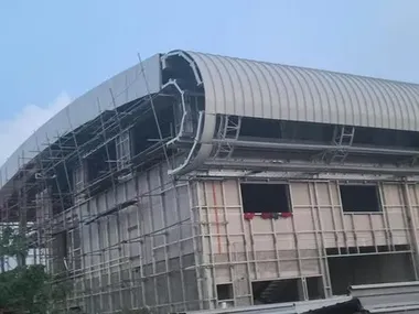 Centro de venta de billetes portuario con estructura de acero de 4744m² (Islas Salomón)