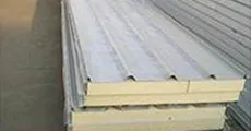 Panel sándwich de PU para tejas