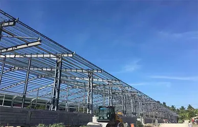 Centro logístico de almacén con estructura de acero de 9855m² (Davao, Filipinas)
