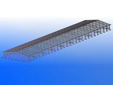 Centro logístico de almacén con estructura de acero de 9855m² (Davao, Filipinas)