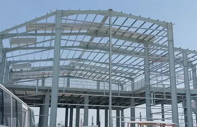 Almacén de acero de 1749m² con entrepiso (Doha, Qatar)