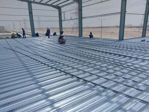 Almacén de acero de 1749m² con entrepiso (Doha, Qatar)
